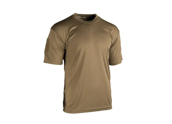 Футболка Mil-Tec Tactical T-Shirt QuickDry coyot Фото 1